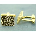 GOLD PLATED CUFF LINKS 009