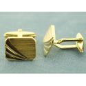 GOLD PLATED CUFF LINKS 027