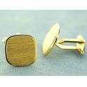 GOLD PLATED CUFF LINKS 028