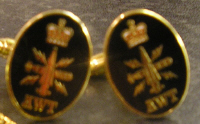 Cuff Links - Royal Navy AWT Branch