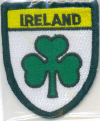 Embroidered Badges - Ireland (Shamrock)