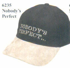 Crew cap - NOBODYS PERFECT