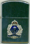 Windproof Lighter - Royal Navy Filigree badge