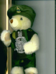 Teddy Bear - Royal Marine With Beret & Badge
