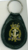Gold Wire Badge Key Rings - RNA